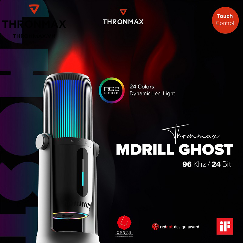 Micrphone Thronmax Mdrill Ghost M2P